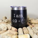Middle Finger Birthday Tumbler