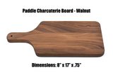 Custom Paddle Cutting/Charcuterie Board