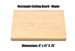 Custom Rectangular Cutting/Charcuterie Board